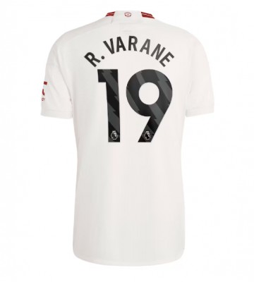 Manchester United Raphael Varane #19 Tercera Equipación 2023-24 Manga Corta